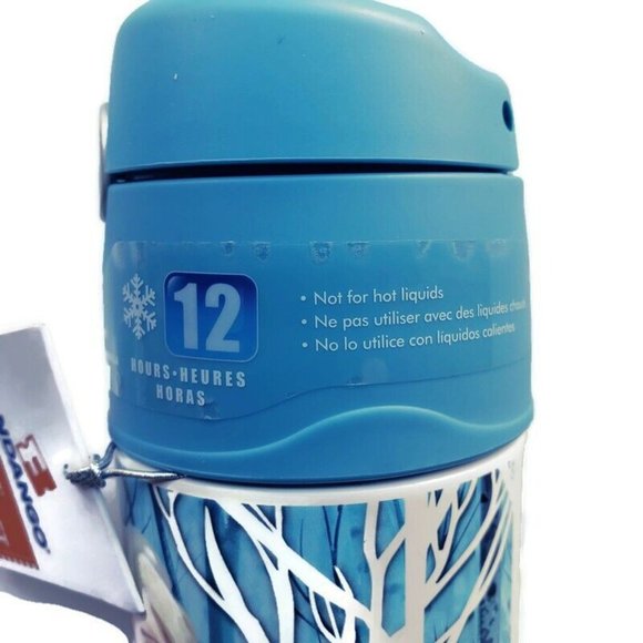 Frozen Thermos 12oz Stainless Steel Beverage Bottle Anna Elsa Olaf Frozen 2 Cold - Picture 3 of 6